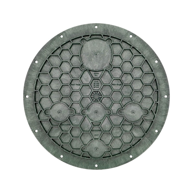 Jackel Large Sewage Basin Cover (Model: SF24B-GR) Green - Image 3